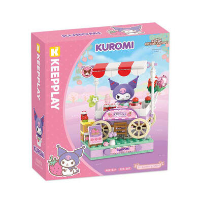 KEEPPLAY Kuromi 士多啤梨小店造型積木