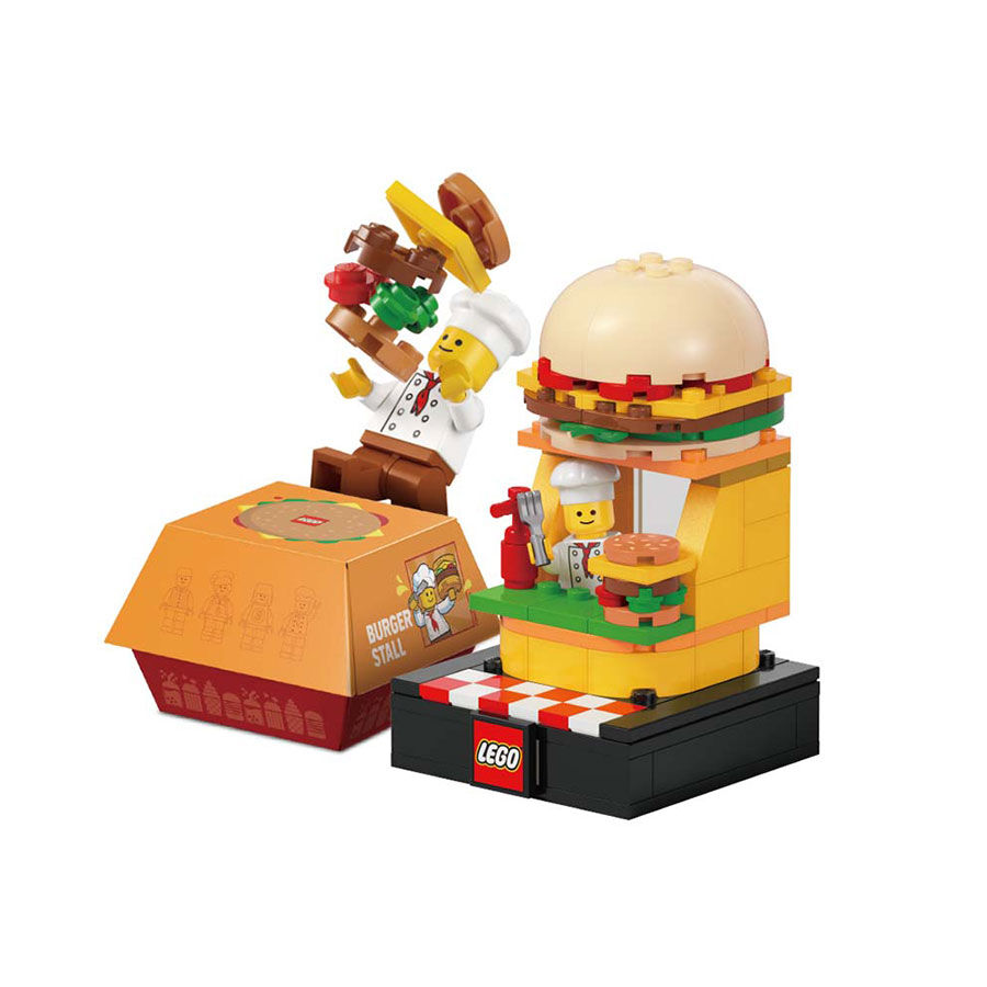 Lego hamburger shop discount