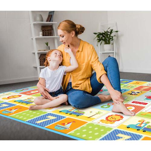 Fisher-Price Double Sided Prime Living Floor Mat - Assorted