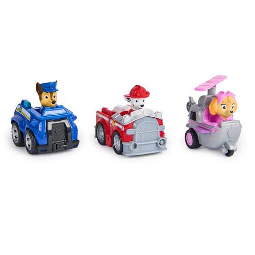 Paw Patrol  Pullback Rescue Racer 3 Pack 