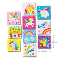 4M Unicorns Mini Tile Art