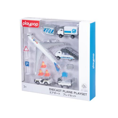 playpop Diecast Plane Playset