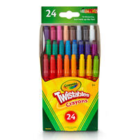 Crayola 24 Count Mini Twistable Crayons