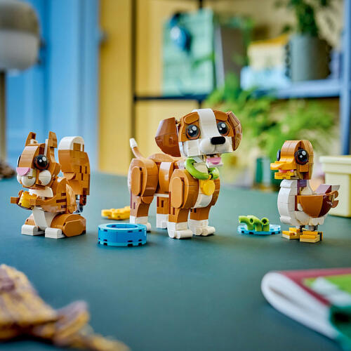 LEGO樂高創意系列 可愛動物：頑皮小狗 31382