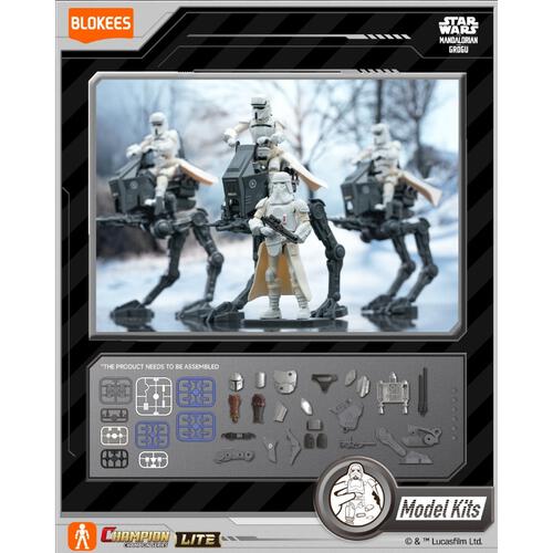 Blokees Star Wars Cc Lite 01 Mandalorian and Grogu - Blind Box (1 Pc)