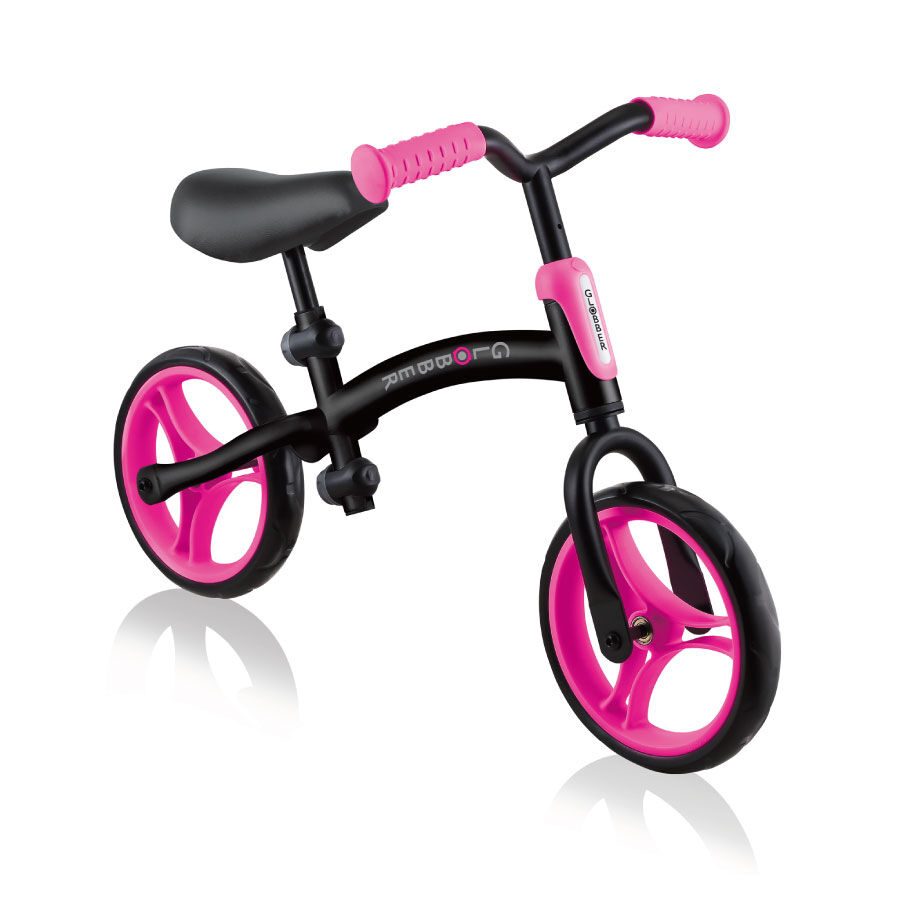 Globber Go Bike Black Neon Pink Toddler 
