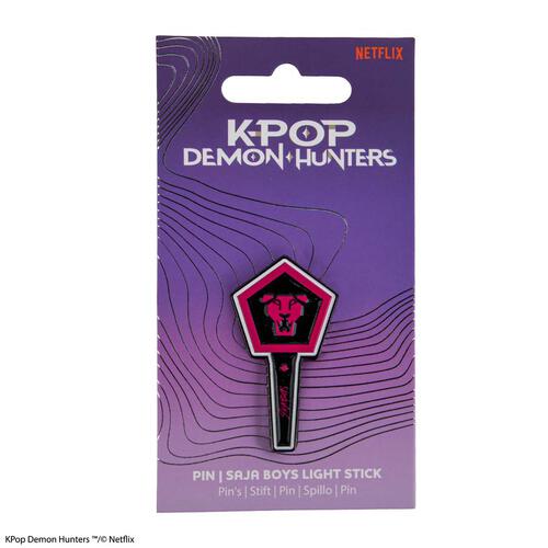 KPop Demon Hunters Saja Boys Light Stick Pin