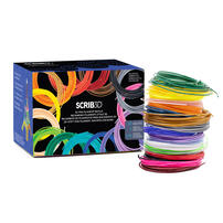 SCRIB3D PLA Filament Refills (1.75mm-20 Colors)
