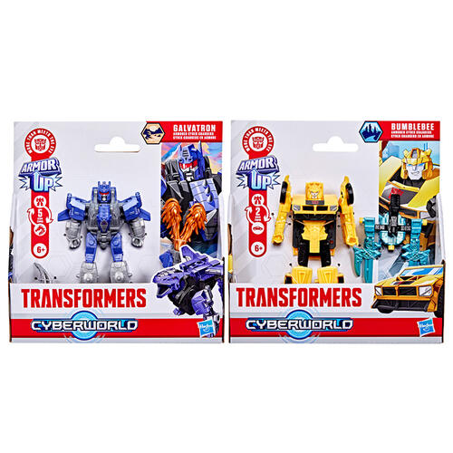 Transformers變形金剛 Cyberworld 武裝數碼變身戰士 - 隨機發貨 (單件裝)