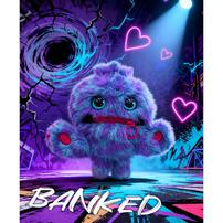 Nomster Nom Bad Mood Series Sound Plush Keychain - Blind Box (1 Pc)