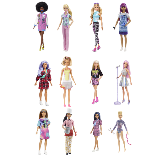 Barbie Doll Bonus Pack (Fashionista) 2 Dolls In 1 Pack - Assorted