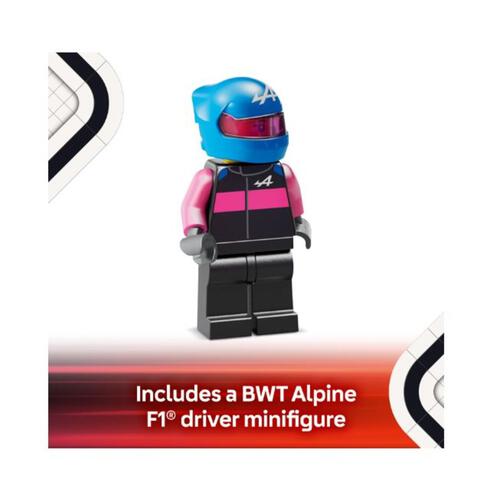 LEGO樂高超級賽車系列 BWT Alpine F1 Team A524 Race Car 77248