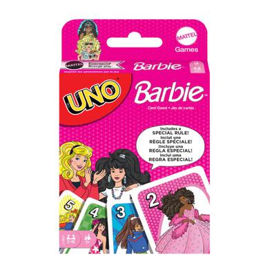 UNO Barbie Refresh 紙牌遊戲