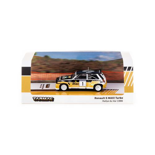 Tarmac Works 1/64 Renault 5 Maxi Turbo Rallye Du Var 1986 #1