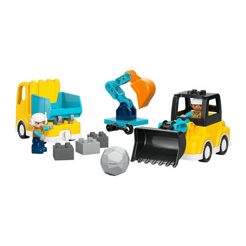 LEGO樂高得寶系列 3 合 1 工程車 10475