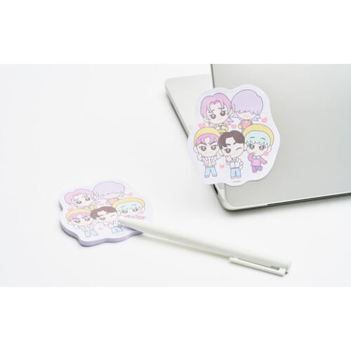 KPop Demon Hunters Sticky Note - Saja Boys