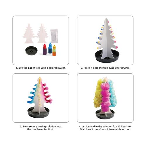 彩虹科學水晶實驗