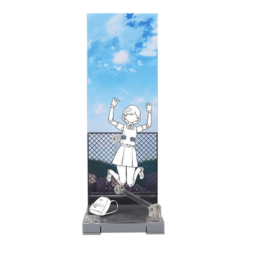 playpop x Fext Hobby 1:12 Figure Display Stand With Back Drop