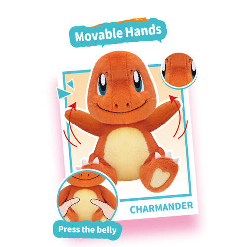 Pokemon 寶可夢-歡樂絨毛玩偶系列 Vol.1-小火龍