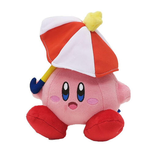 Nintendo Kirby All Star Collection Soft Toys - Parasol Kirby (18cm)