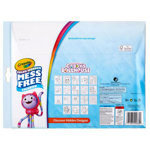 Crayola繪兒樂 蓋比的娃娃屋填色紙