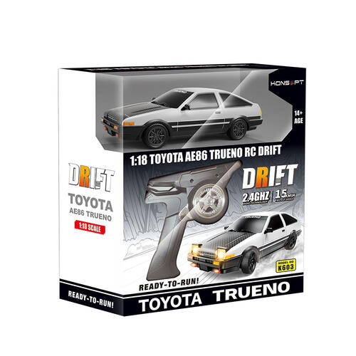 Konsept 1:18 遙控漂移豐田 AE86 遙控車