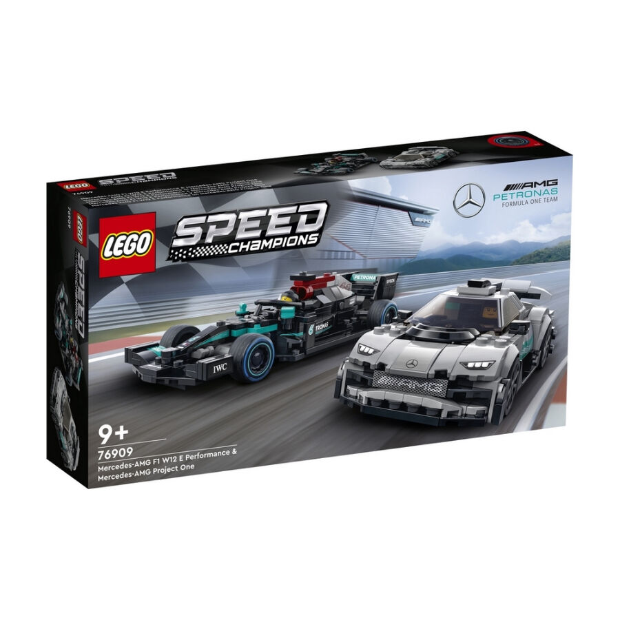 LEGO Speed Champions Mercedes AMG F1 W12 E Performance Mercedes AMG Project One 76909 Toys R Us Hong Kong Official Website