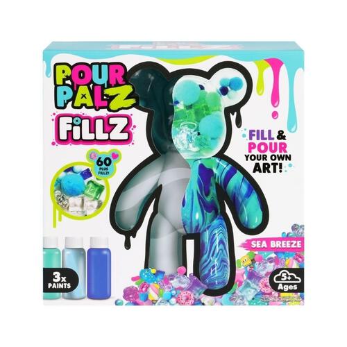 Pour Palz Fillz Bear Keyrings W1  - Assorted (1 Pc)