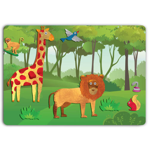 Skillmatics Foil Fun 錫紙貼貼畫 動物世界