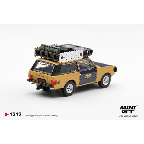 (網店預購) MINI GT Range Rover 1981 Camel Trophy Sumatra H.Fischer & W.Bays / Blister Packaging (預計2026年10月發貨)