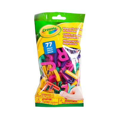 Crayola磁性字母和數字(77個)