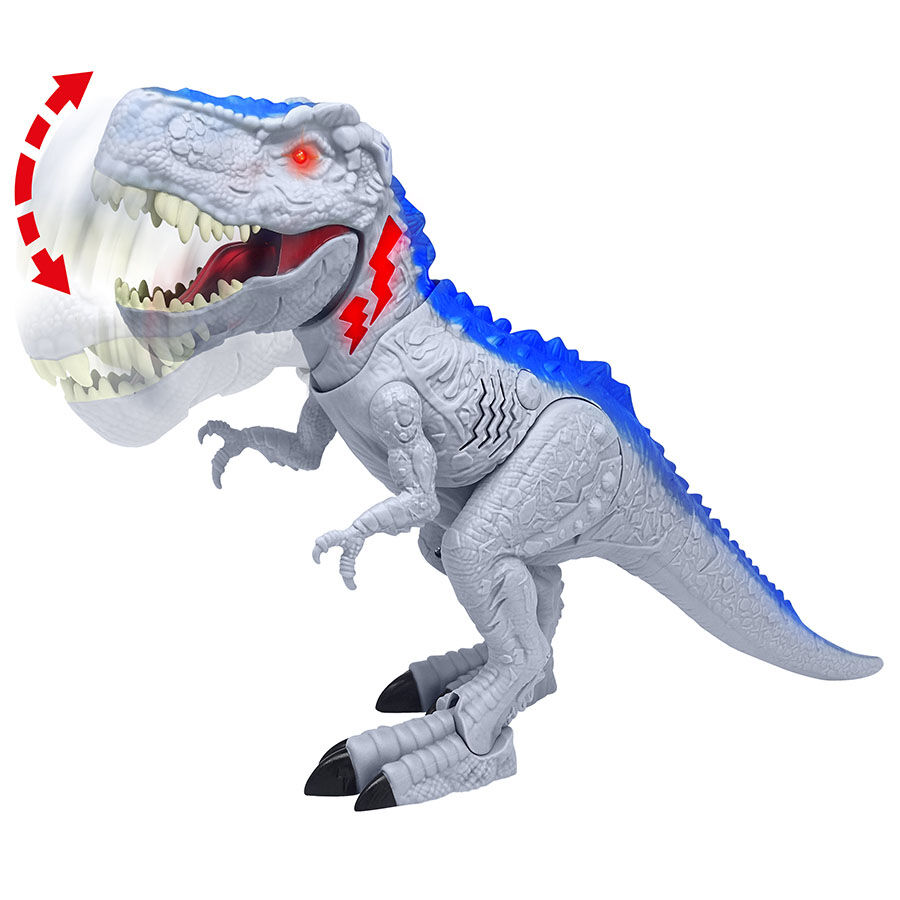 Battery operated dinosaur best sale