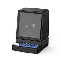 playpop Retro Desktop Speaker - Black (Bluetooth)