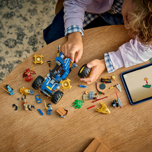 LEGO樂高幻影忍者系列 阿光的變形汽車 71856