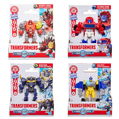 Transformers變形金剛 Cyberworld 數碼變身戰士 - 隨機發貨