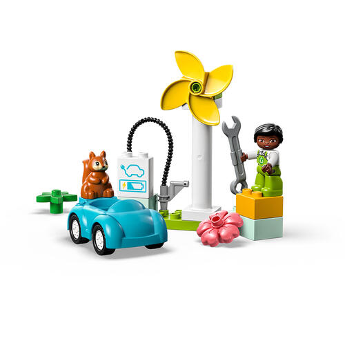 LEGO樂高得寶系列 風車和電動車 10985