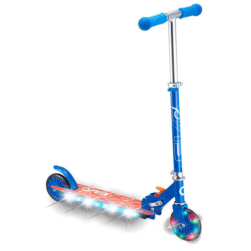 Evo 兩輪發光滑板車 -  藍色