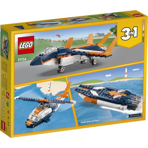 LEGO樂高 創意系列 超音速噴射機 31126