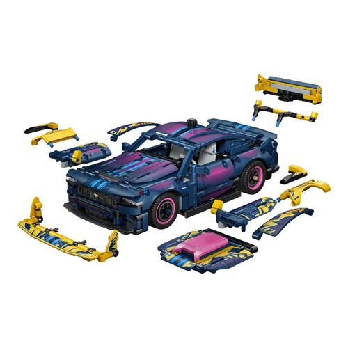 LEGO Technic Custom Garage Ford Mustang GT Car