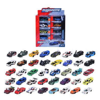 Majorette Sports Cars Display