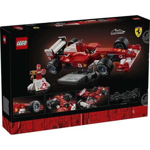 (網店預購) LEGO樂高 Icons Ferrari F2004 & Michael Schumacher 11375 (預計2026年5月發貨)