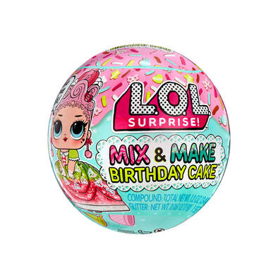 L.O.L. Surprise!驚喜寶貝 驚喜生日蛋糕娃娃 - 隨機發貨