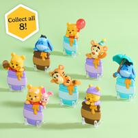 Disney Winnie the Pooh Attachmeez Collectible Mini Figure - Blind Box (1 Pc)