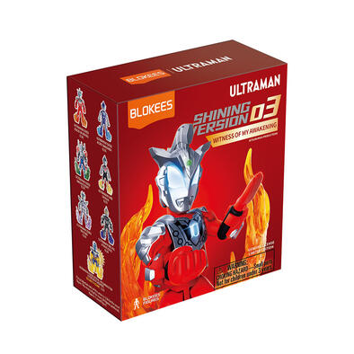 Ultraman鹹蛋超人 布鲁可超人積木SV03覺悟之証 - 隨機發貨