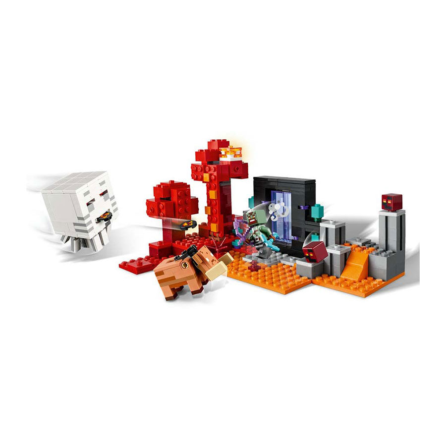LEGO Minecraft The Nether Portal Ambush 21255