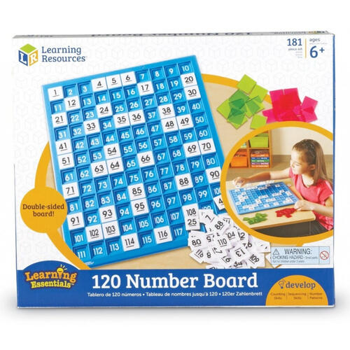 Learning Resources 120 Number Board