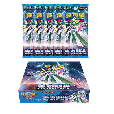 Pokemon寶可夢 集換式卡牌遊戲 朱&紫擴充包SV4MF 未來閃光 (原盒30包)