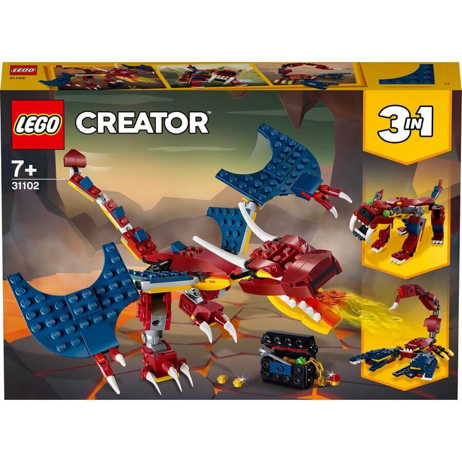 lego 31102 fire dragon