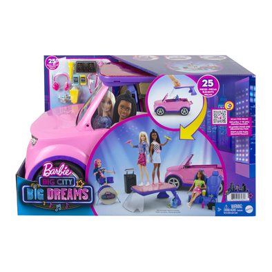 Barbie Big City Big Dreams Transforming Vehicle Playset