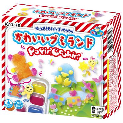 Kracie Foods Popin' Cookin' Drawing Animal Gummy